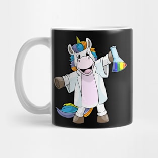 Unicorn as Scientist Chemistry Mug